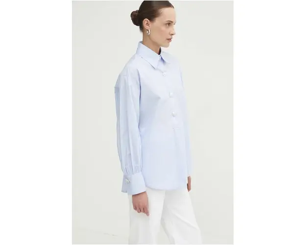 Answear Lab bluza din bumbac femei, neted