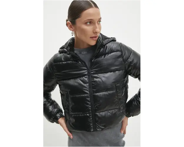Answear Lab geaca femei, culoarea negru, de iarna