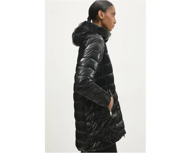 Answear Lab geaca femei, culoarea negru, de iarna