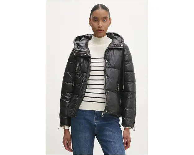 Answear Lab geaca femei, culoarea negru, de iarna