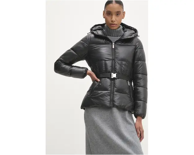 Answear Lab geaca femei, culoarea negru, de iarna