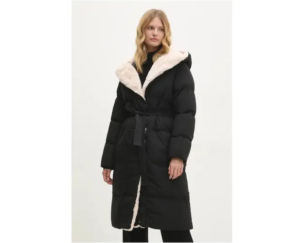 Answear Lab geaca femei, culoarea negru, de iarna