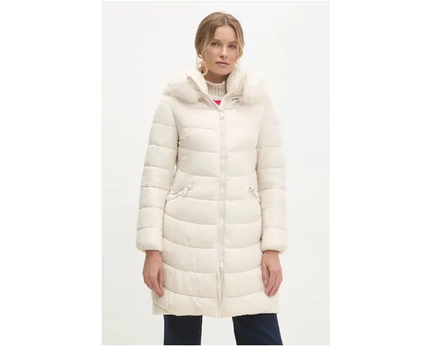 Answear Lab geaca femei, culoarea bej, de tranzitie