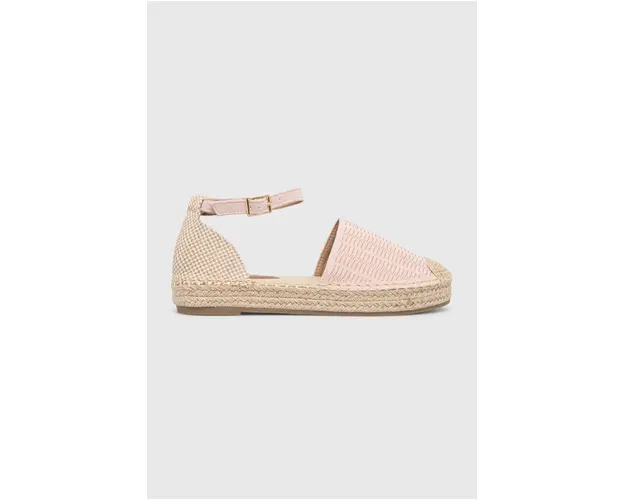 Answear Lab espadrile culoarea roz, cu platforma