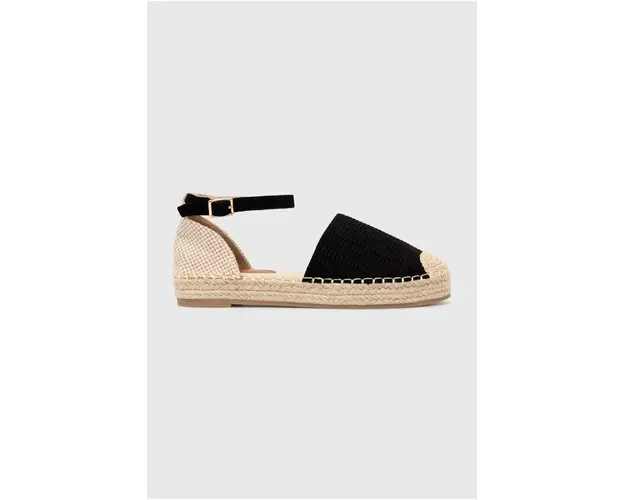Answear Lab espadrile culoarea negru, cu platforma