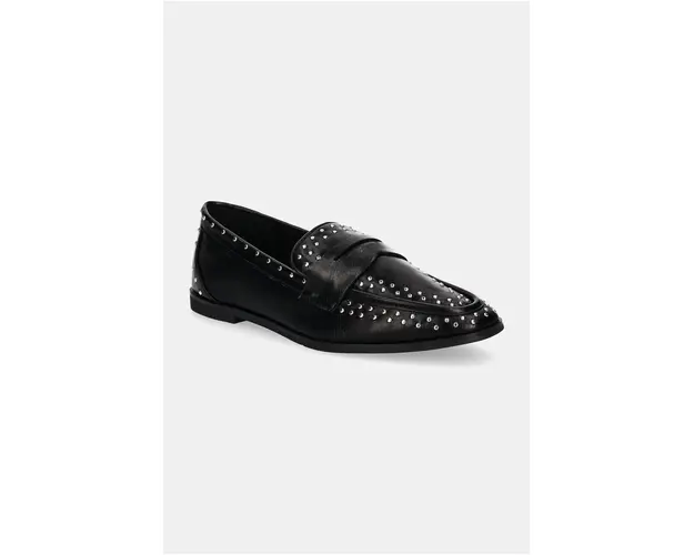 Answear Lab mocasini femei, culoarea negru, cu toc plat