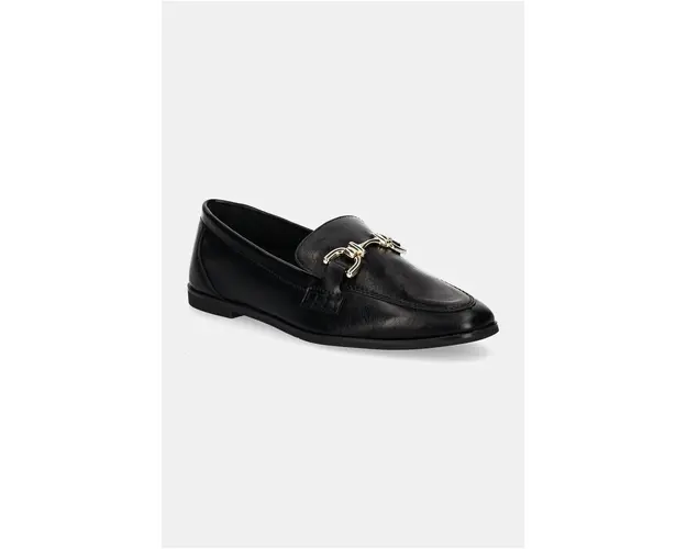 Answear Lab mocasini femei, culoarea negru, cu toc plat