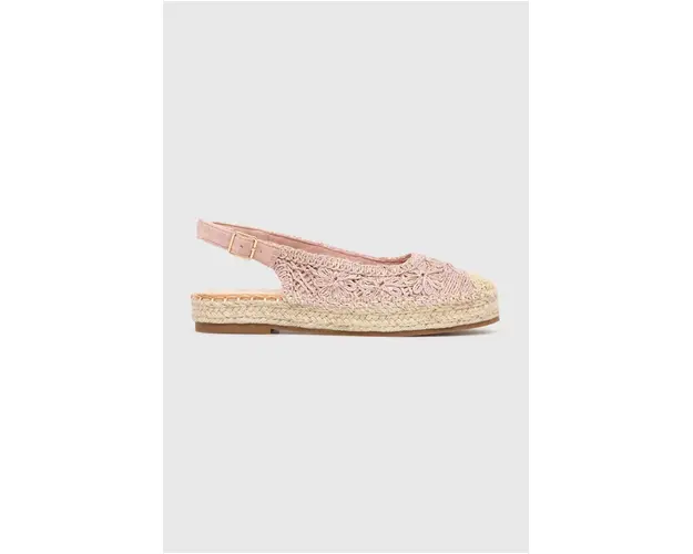 Answear Lab espadrile culoarea roz