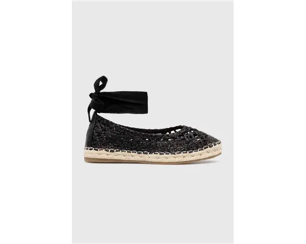 Answear Lab espadrile culoarea negru