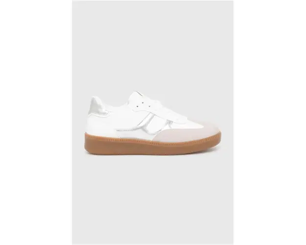 Answear Lab sneakers culoarea argintiu