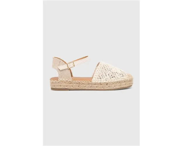 Answear Lab espadrile culoarea bej, cu platforma