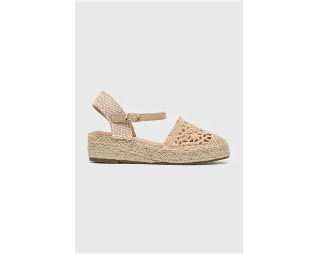 Answear Lab espadrile culoarea bej, toc pana