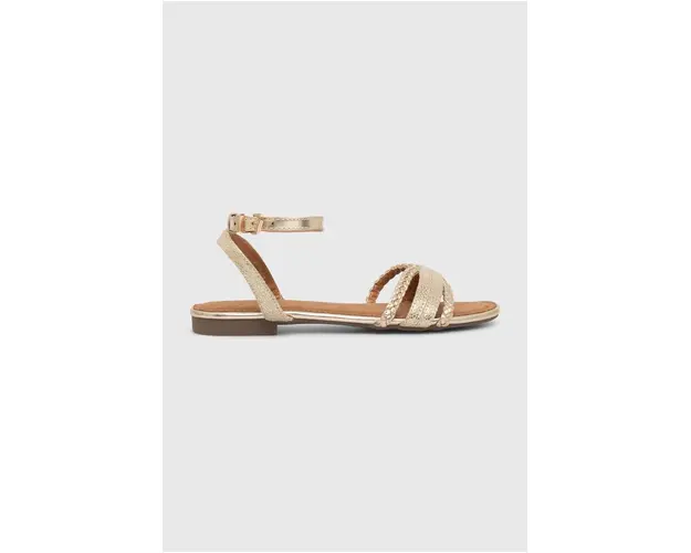 Answear Lab sandale femei, culoarea auriu