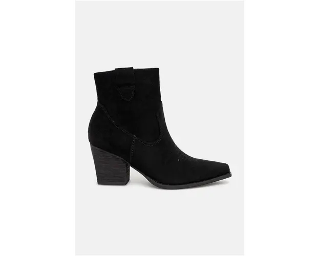 Answear Lab cizme femei, culoarea negru, cu toc drept