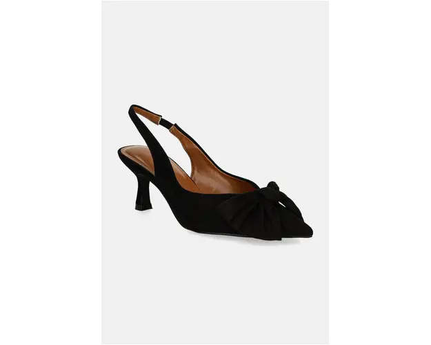 Answear Lab pantofi cu toc culoarea negru