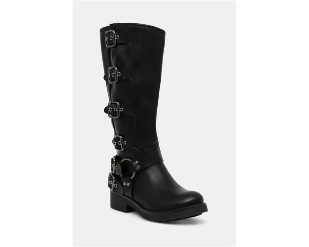 Answear Lab cizme femei, culoarea negru, cu toc drept