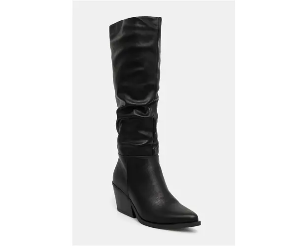 Answear Lab cizme femei, culoarea negru, cu toc drept