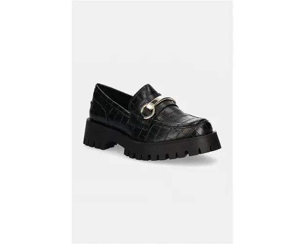 Answear Lab mocasini femei, culoarea negru, cu platforma