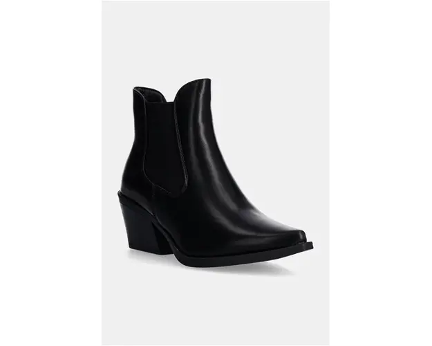 Answear Lab cizme femei, culoarea negru, cu toc drept