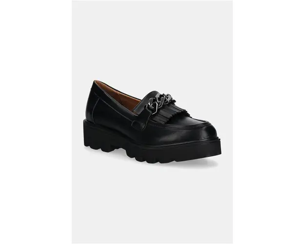 Answear Lab mocasini femei, culoarea negru, cu platforma