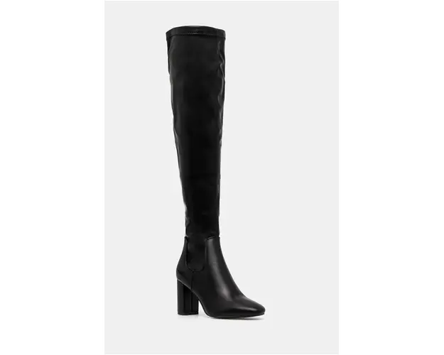 Answear Lab cizme femei, culoarea negru, cu toc drept