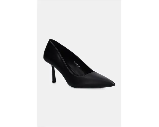 Answear Lab pantofi cu toc culoarea negru