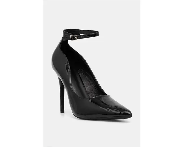 Answear Lab pantofi cu toc culoarea negru