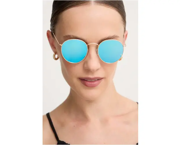 Answear Lab ochelari de soare femei, culoarea auriu