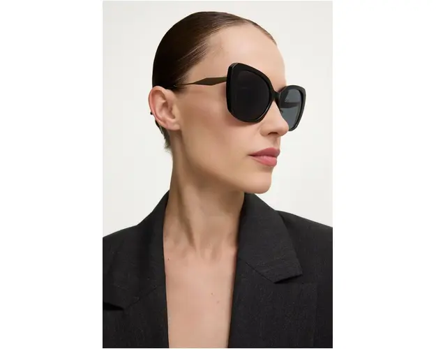 Answear Lab ochelari de soare femei, culoarea negru