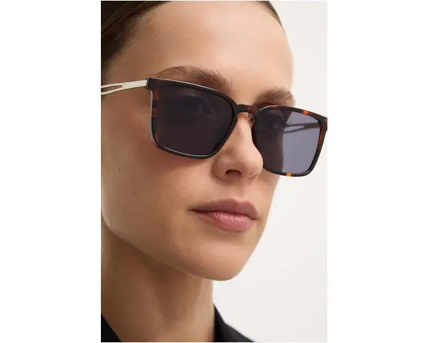 Answear Lab ochelari de soare femei, culoarea bordo