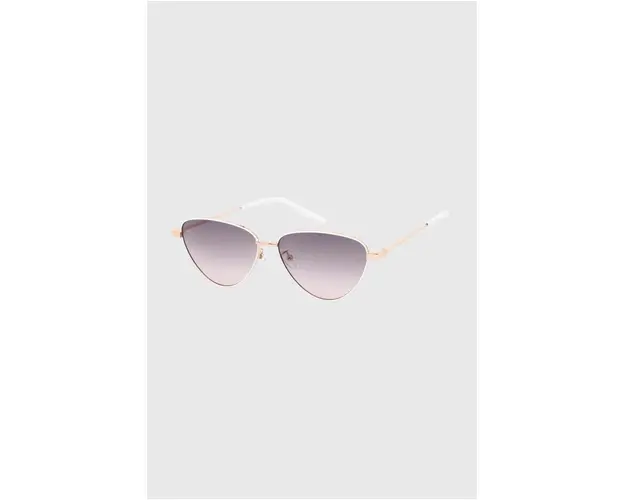 Answear Lab ochelari de soare femei, culoarea alb