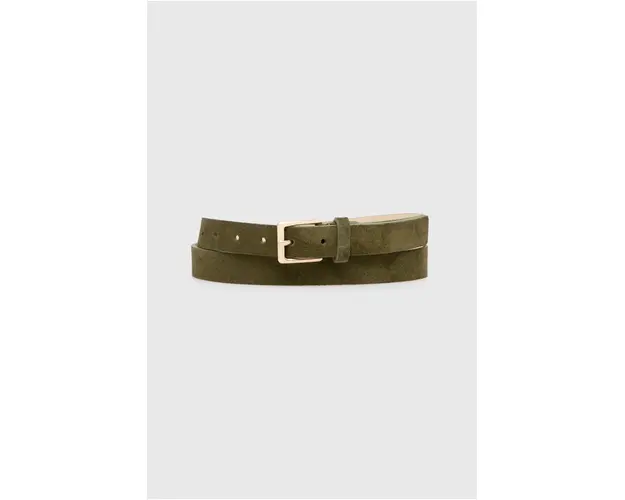 Answear Lab curea de piele femei, culoarea verde