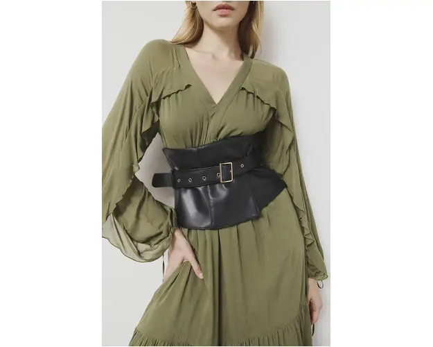 Answear Lab curea femei, culoarea negru