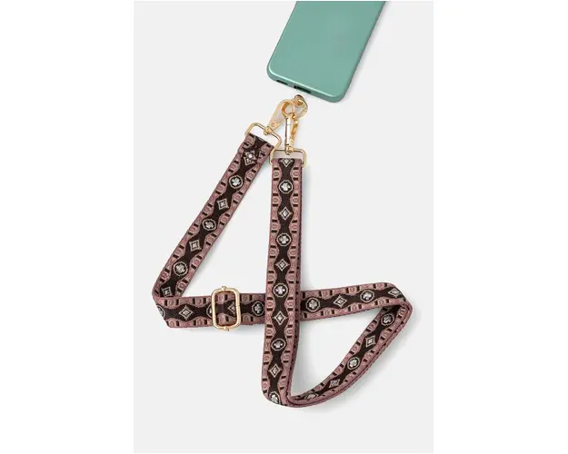 Answear Lab curea telefon culoarea bordo