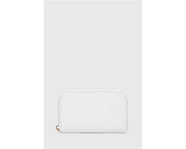 Answear Lab portofel de piele femei, culoarea alb