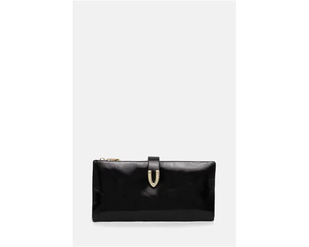 Answear Lab portofel de piele femei, culoarea negru