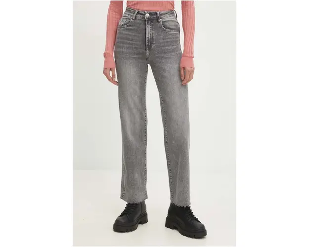 Answear Lab jeansi femei, culoarea gri