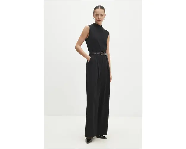 Answear Lab salopeta culoarea negru