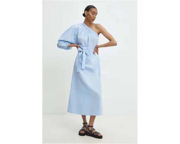 Answear Lab rochie din bumbac maxi, evazati