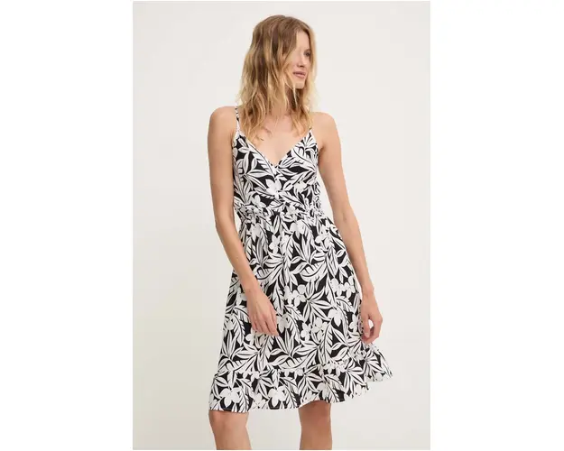 Answear Lab rochie culoarea negru, mini, evazati