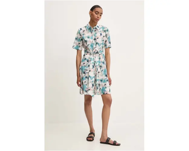 Answear Lab rochie din bumbac mini, evazati