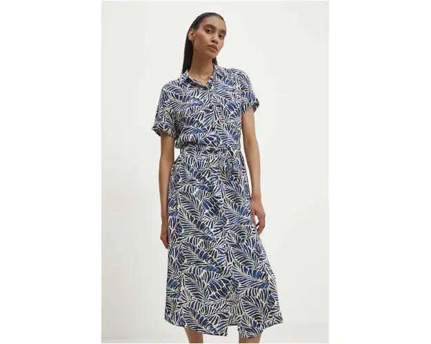 Answear Lab rochie midi, evazati
