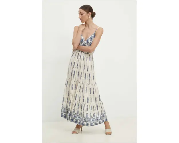 Answear Lab rochie midi, evazati