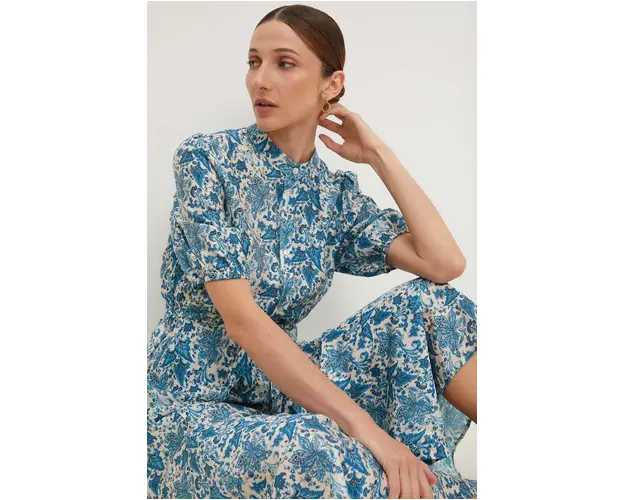Answear Lab rochie midi, evazati