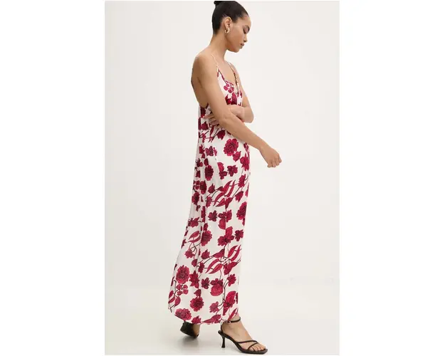 Answear Lab rochie culoarea alb, maxi, drept