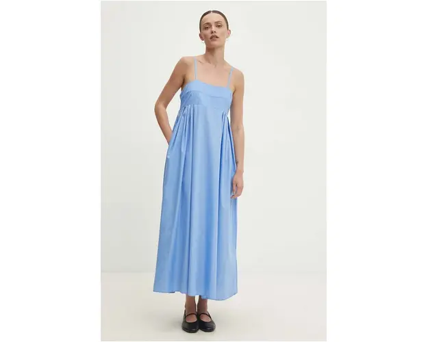 Answear Lab rochie din bumbac maxi, evazati