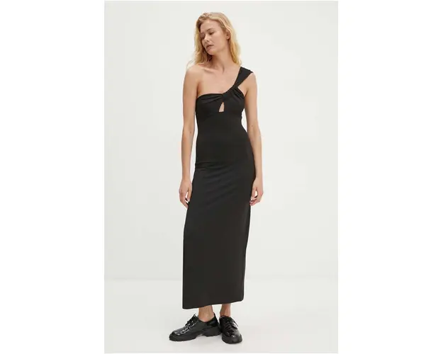 Answear Lab rochie culoarea negru, maxi, mulata