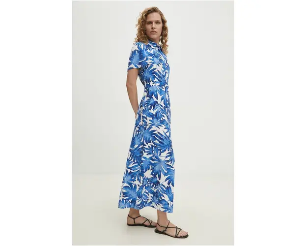 Answear Lab rochie maxi, evazati