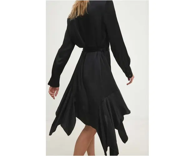 Answear Lab rochie culoarea negru, mini, drept