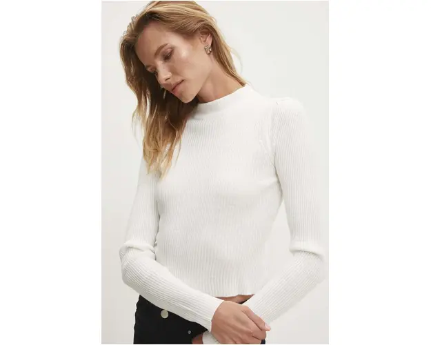 Answear Lab pulover femei, culoarea bej, light